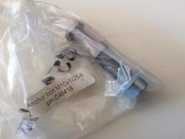 Anchor bolt M10 x 1/25 - 6