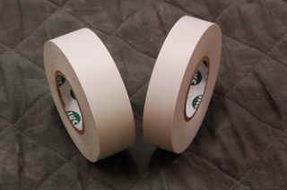 White plastic wing tape - 25mm (25 metre roll)