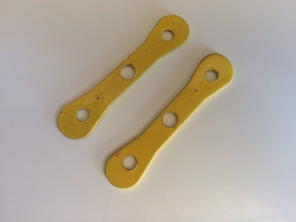 Tost Weak Link, Round Hole.  No 6  Yellow  400 daN