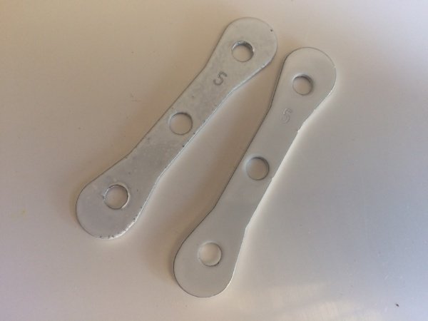 Tost Weak Link  Round hole  No 5  White  500 daN